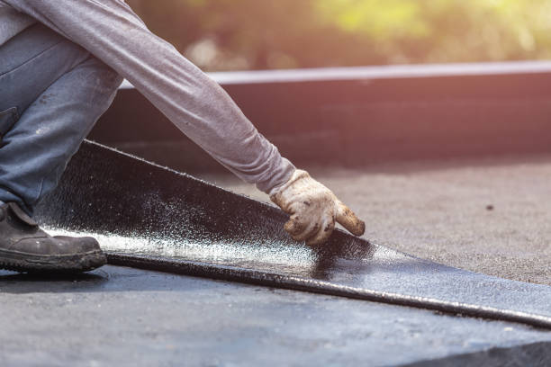 Professional Vapor Barrier Installation technician working in Little Falls, NJ